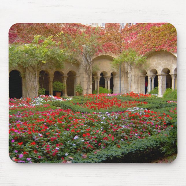 Mousepad França, St. Remy de Provence, claustros às 3 (Frente)