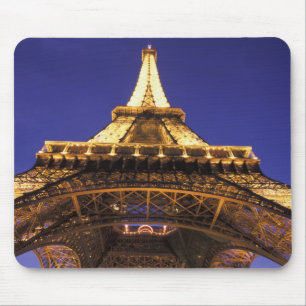 Mousepad FRANÇA, Torre Eiffel de Paris, vista noturna