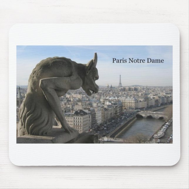 Mousepad France Paris Notre Dame (por St.K) (Frente)