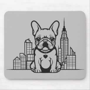 Mousepad Francês Bulldog Pet World Furry Amigo