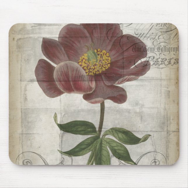 Mousepad Francês Floral I (Frente)