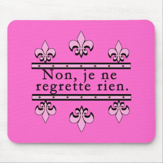 Mousepad Francês nenhuns produtos dos pesares