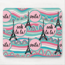 Francês Ooh la la! Voilà! Chique Torre Eiffel