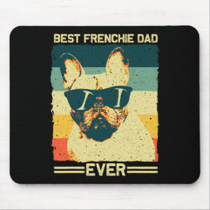 Mousepad Francês Pai Homens Pai Buldogue Francês Amor