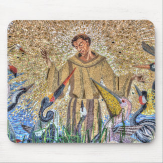 Mousepad Francis Of Assisi Mosaic