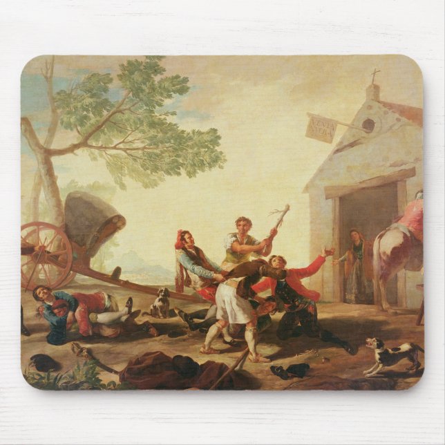 Mousepad Francisco Jose de Goya y Lucientes | a luta em (Frente)