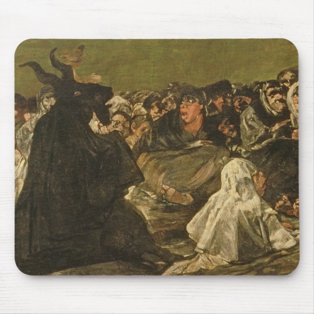 Mousepad Francisco Jose de Goya y Lucientes | as bruxas (Frente)