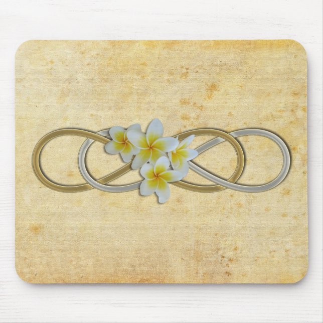 Mousepad Frangipani BiColor Infinito Duplo (Frente)