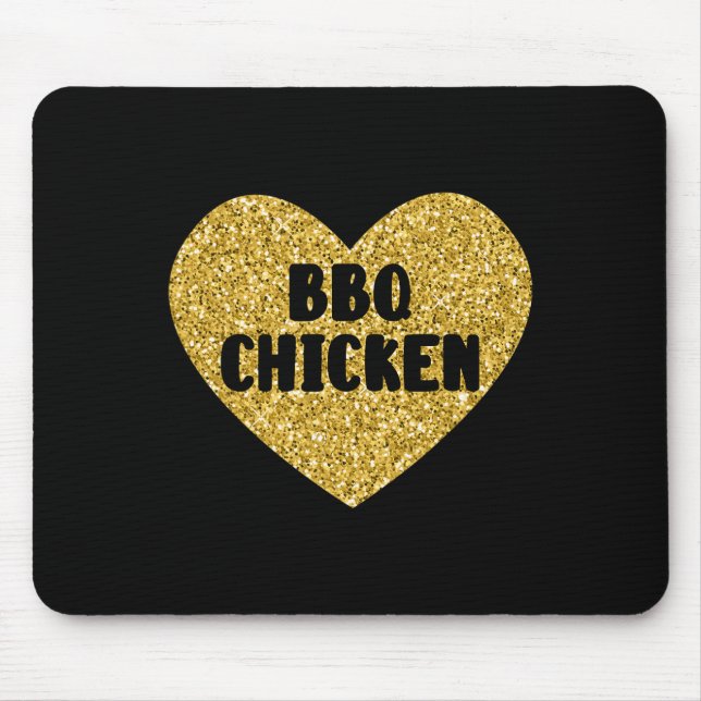 Mousepad Frango Grelhado Eu Amo Frango Grelhado Comida Dive (Frente)