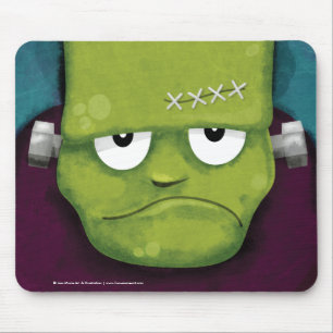 Mousepad Frankenstein mal-humorado o Dia das Bruxas