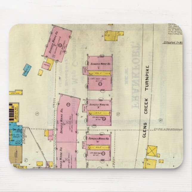 Mousepad Frankfort, Kentucky 12 (Frente)