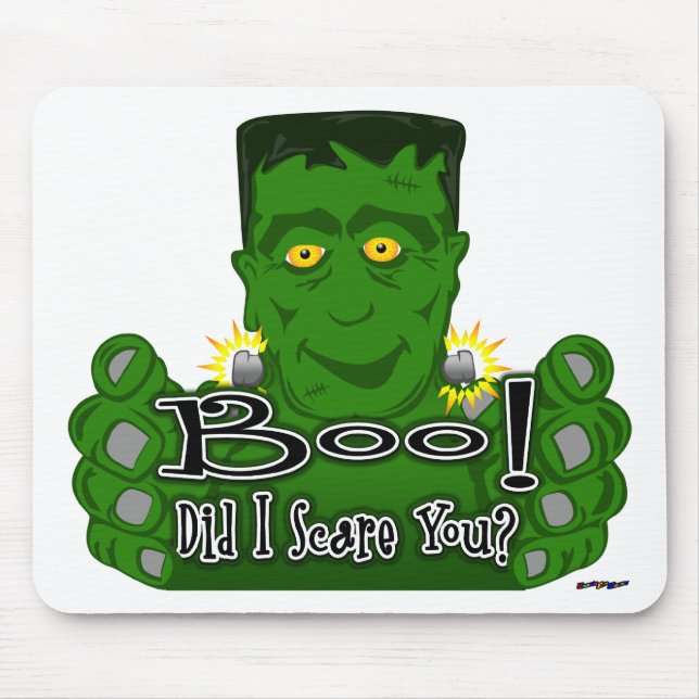 Mousepad Frankie Boo! Eu te Assustei? (Frente)