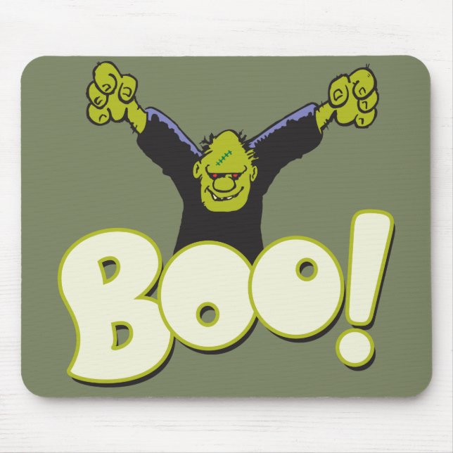Mousepad Frankie Monster Superherói Frankenstein Halloween (Frente)