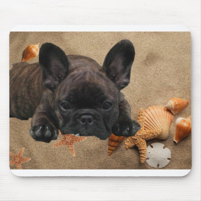 Mousepad Französische Bulldogge (Frente)