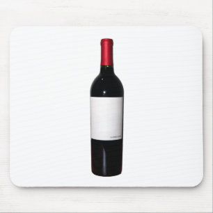 Mousepad Frasco de Vinho (Rótulo do Vazio)