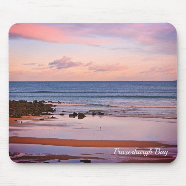 Mousepad Fraserburgh Bay, Scotland Ocean View (Frente)