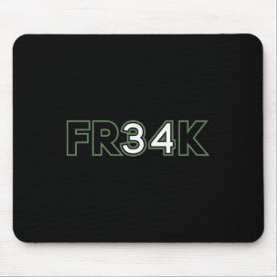 Mousepad Freak de bola de basquete divertido