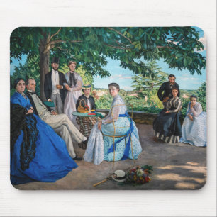 Mousepad Frédéric Bazille - A Reunião da Família