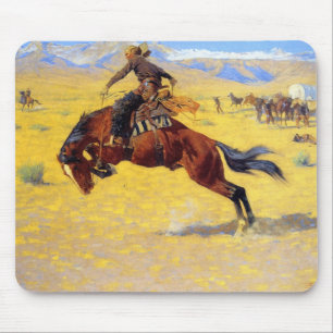 Mousepad Frederic Remington, Uma Manhã Fria Na Faixa