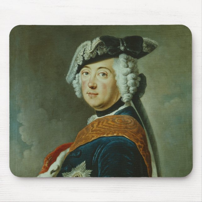 Mousepad Frederick II o excelente de Prússia (Frente)
