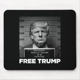 Mousepad Free Donald Trump Mugshot
