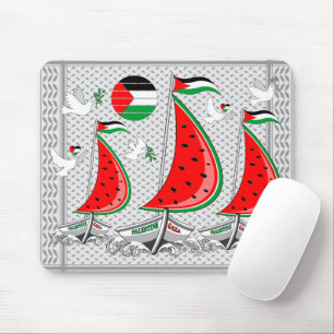Mousepad Freedom Global Sumud Flotilla Boats para Gaza