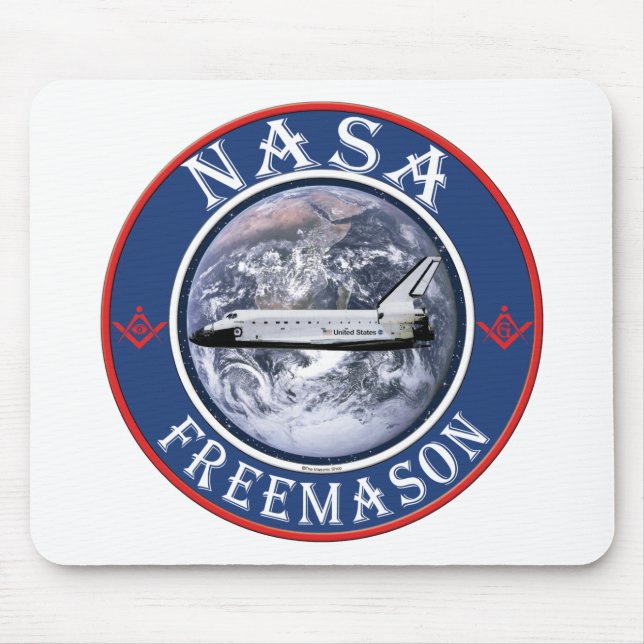 Mousepad Freemason da NASA (Frente)