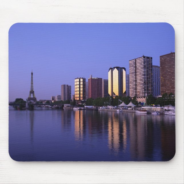 Mousepad Frente do Sena e Torre Eiffel, Paris, França (Frente)