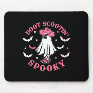 Mousepad Fresco de Boot Fantasma Scootin S do Halloween Oci