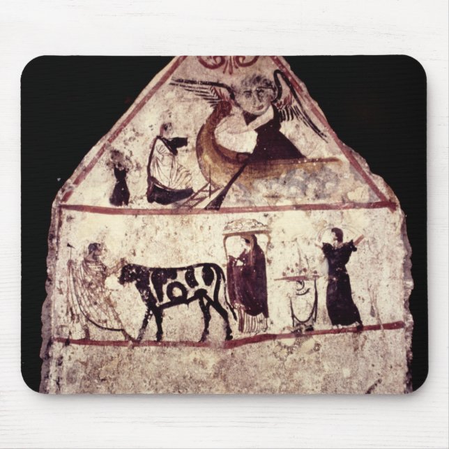 Mousepad Fresco do túmulo de Gaudio, c.480 BC (Frente)