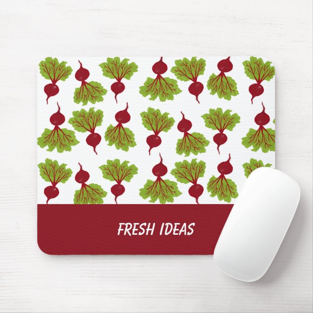 Mousepad Fresh Beet Collection  (Com mouse)
