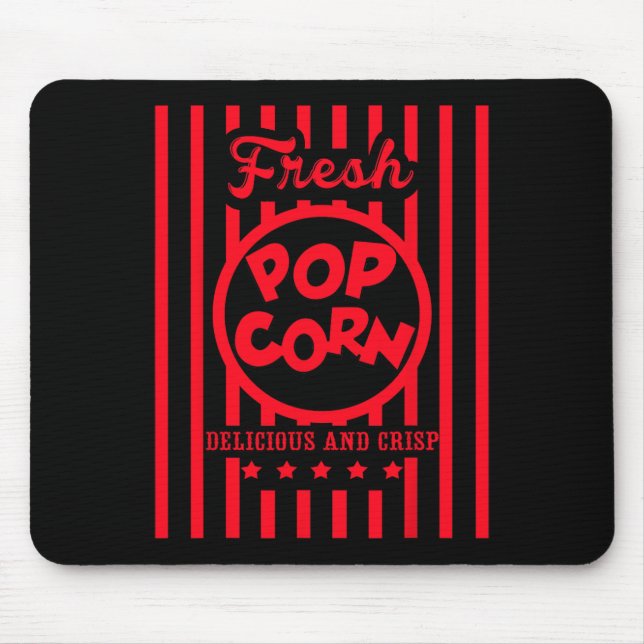 Mousepad FRESH Popcorn Costume para Halloween (Frente)