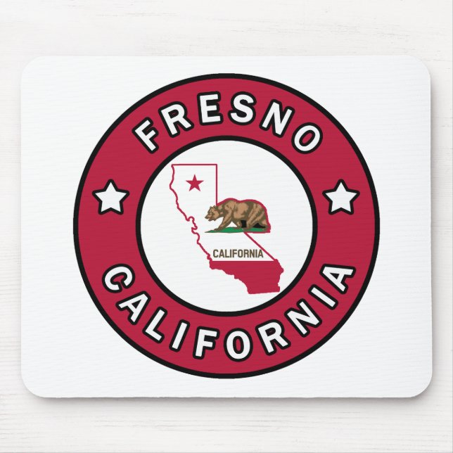 Mousepad Fresno California (Frente)