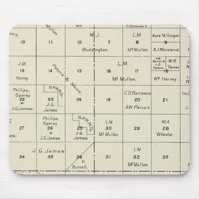 Mousepad Fresno County, Califórnia 11 (Frente)