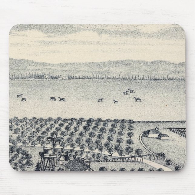 Mousepad Fresno County, Califórnia 20 (Frente)