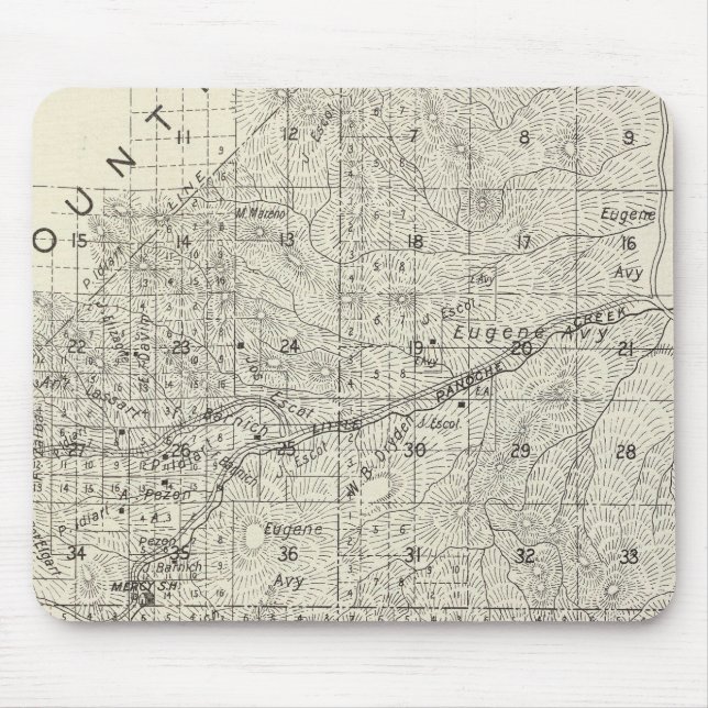 Mousepad Fresno County, Califórnia 30 (Frente)