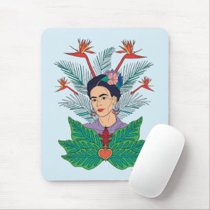 Mousepad Frida Kahlo Aves do paraíso