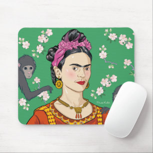 Mousepad Frida Kahlo Monkey Graphic