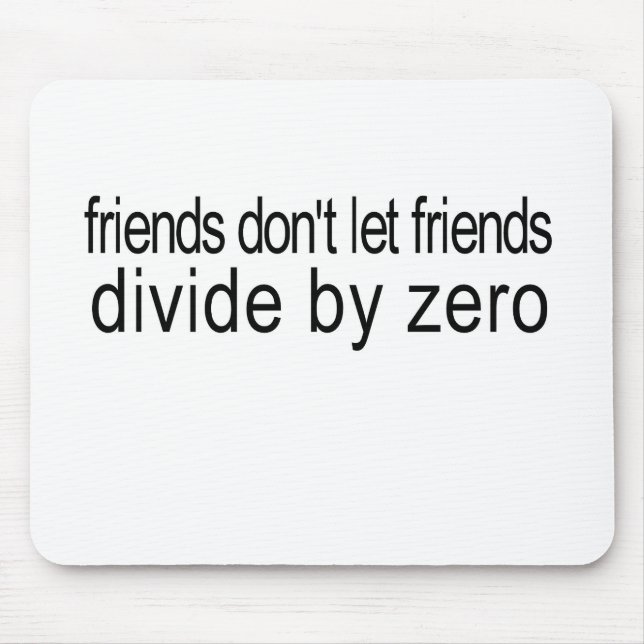 Mousepad friends_divide por zero (Frente)