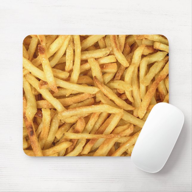 Mousepad Fries franceses ouros (Com mouse)