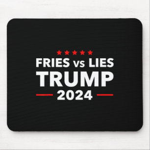 Mousepad Fries Vs Lies Trump 2024 Fries France Trump Vance