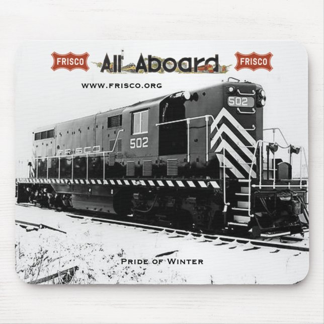 Mousepad Frisco GP7 "orgulho do inverno " (Frente)