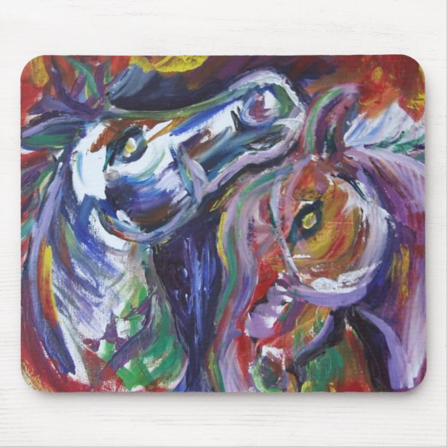 Mousepad Frolic 18' acrílico de x 24 em canvas (Frente)