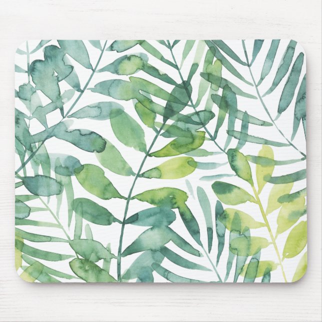 Mousepad Frond Waltz - Palm Frond Leaves (Frente)