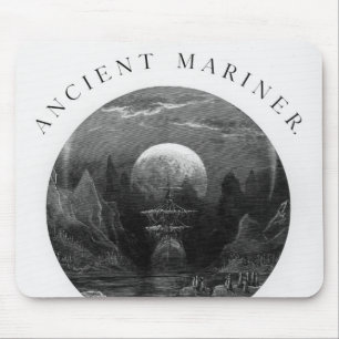 Mousepad Frontispício 'do Rime do Mariner antigo