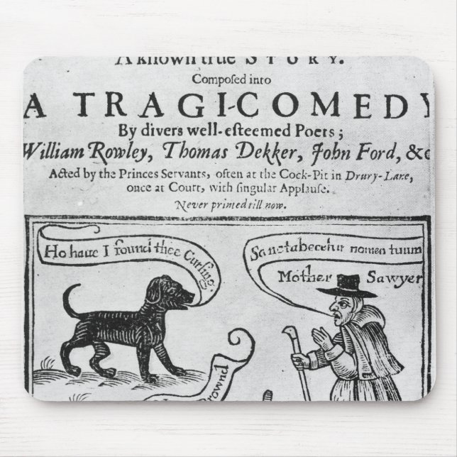 Mousepad Frontispiece "a bruxa de Edmonton (Frente)