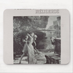 Mousepad Frontispiece a Pelleas e a Melisande perto