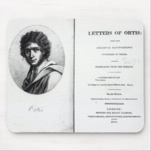 Mousepad Frontispiece 'às letras de Ortis