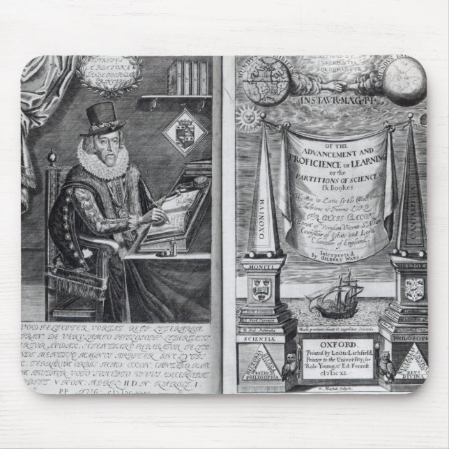 Mousepad Frontispiece e Titlepage (Frente)