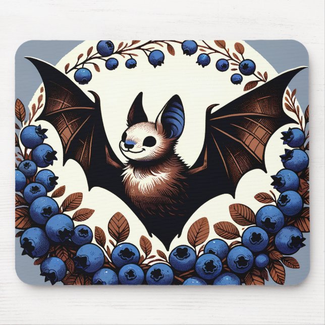 Mousepad Fruta Bat Cutie Pie Frutis Bats (Frente)